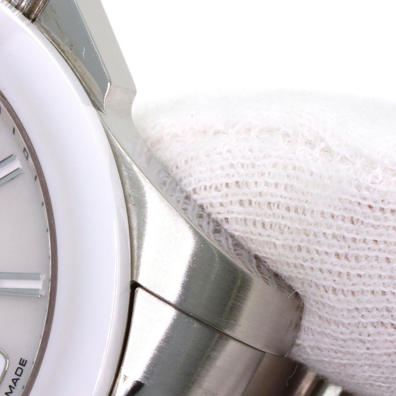 浪琴 L3.657.4 征服系列白色陶瓷腕錶,精鋼/SS/陶瓷材質,男士腕錶-11