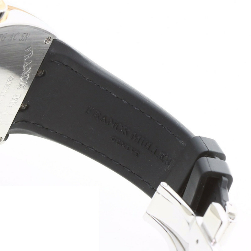 Franck Muller V45SCDTSTGAC5N Vanguard 金龍男士腕錶,限量發行 88 枚,精鋼/橡膠/皮革錶帶-9