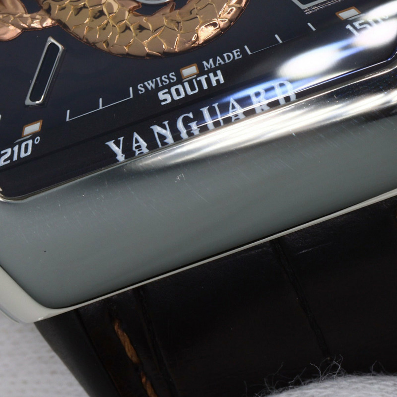 Franck Muller V45SCDTSTGAC5N Vanguard 金龍男士腕錶,限量發行 88 枚,精鋼/橡膠/皮革錶帶-18