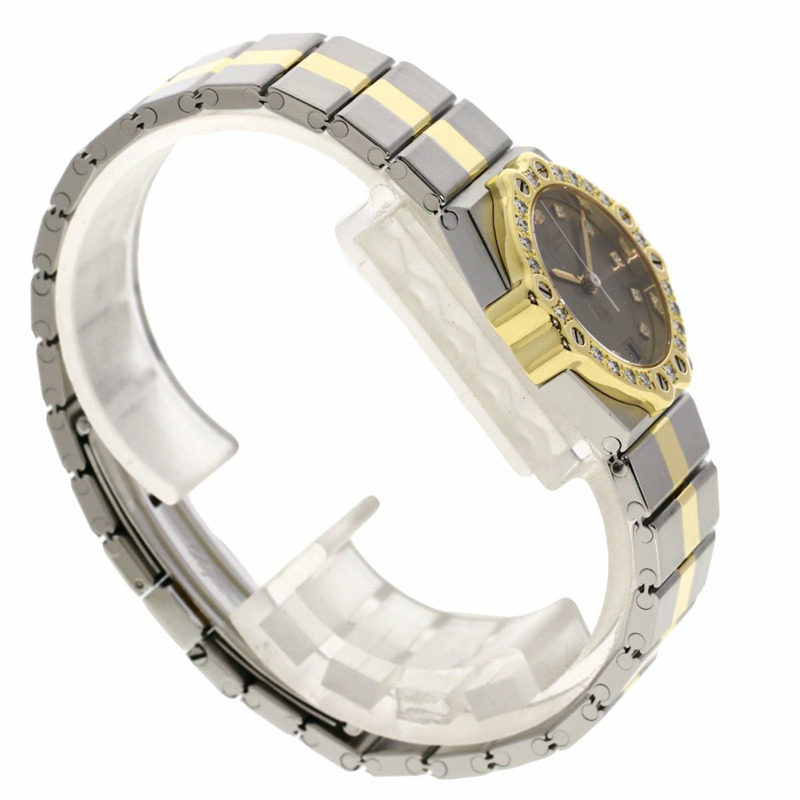 蕭邦 (Chopard) 25/8024-11 Samoritz 11P 鑲鑽女錶,精鋼/SSx18KYG 錶殼。-1