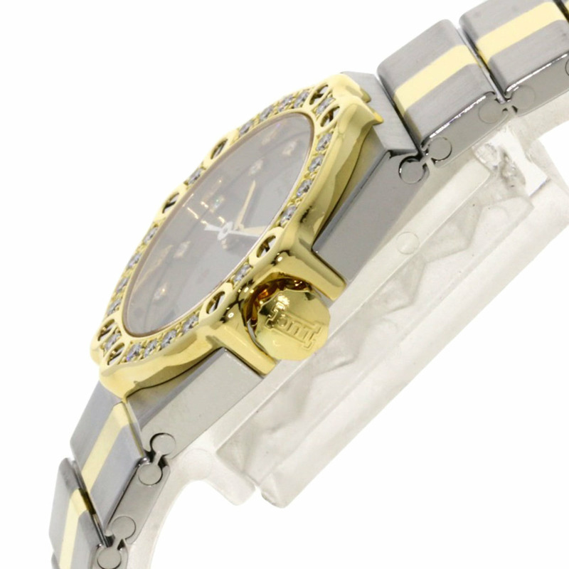 蕭邦 (Chopard) 25/8024-11 Samoritz 11P 鑲鑽女錶,精鋼/SSx18KYG 錶殼。-4