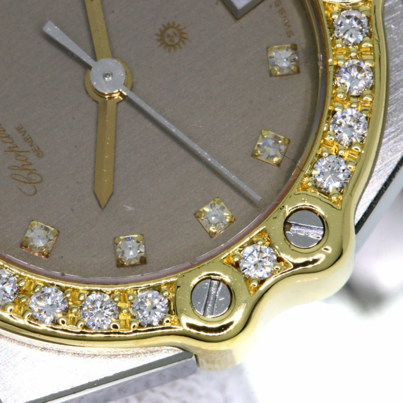 蕭邦 (Chopard) 25/8024-11 Samoritz 11P 鑲鑽女錶,精鋼/SSx18KYG 錶殼。-18