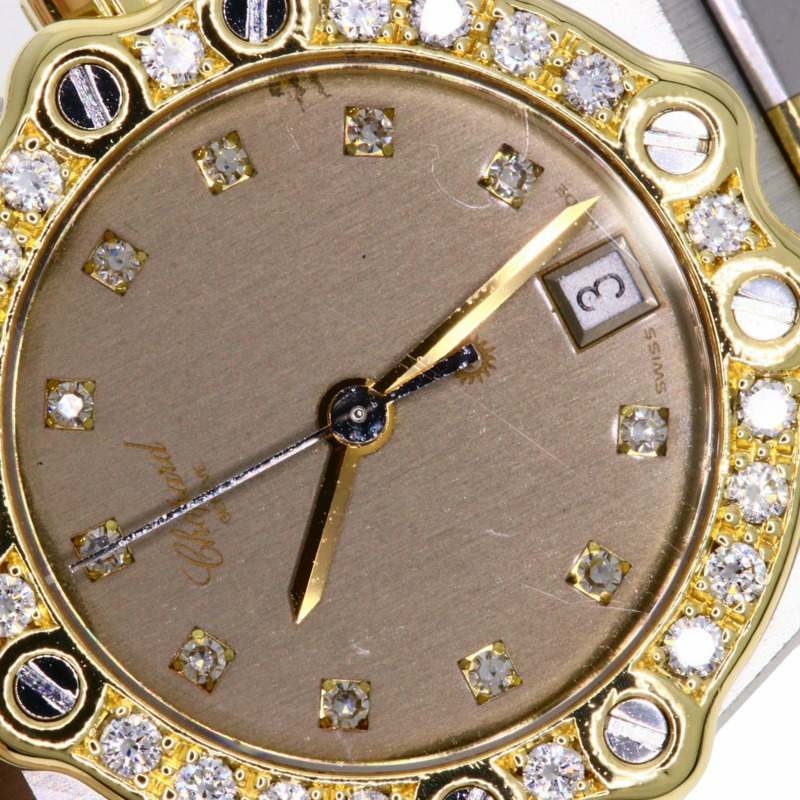 蕭邦 (Chopard) 25/8024-11 Samoritz 11P 鑲鑽女錶,精鋼/SSx18KYG 錶殼。-30