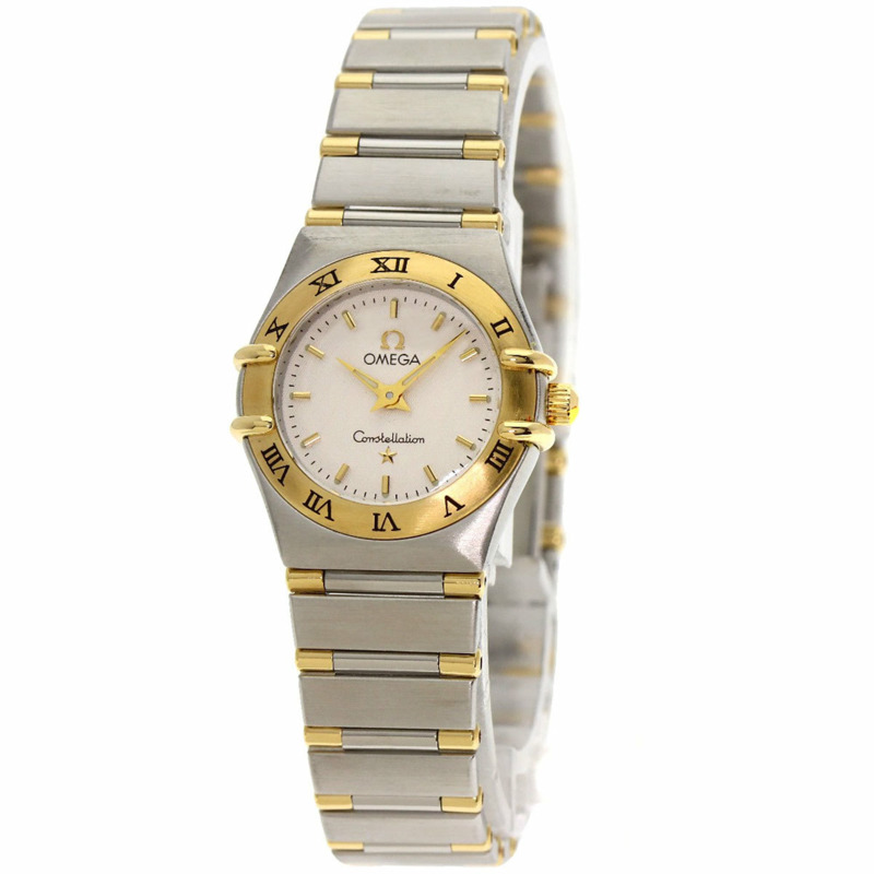 歐米茄 1372.3 星座系列迷你腕錶 不鏽鋼/SSx18KYG/18KYG 女士 OMEGA-0