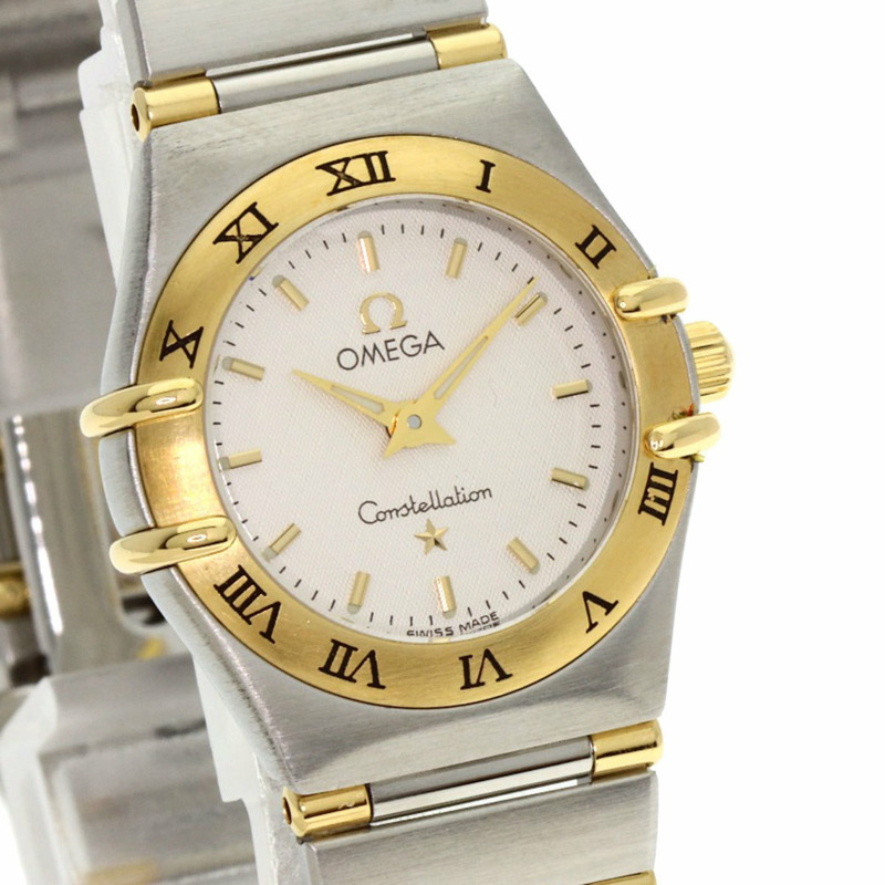 歐米茄 1372.3 星座系列迷你腕錶 不鏽鋼/SSx18KYG/18KYG 女士 OMEGA-3