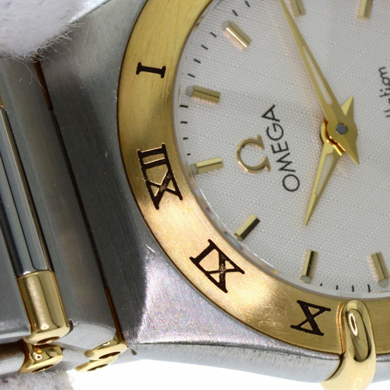 歐米茄 1372.3 星座系列迷你腕錶 不鏽鋼/SSx18KYG/18KYG 女士 OMEGA-12