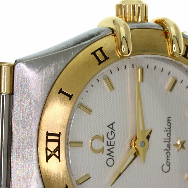 歐米茄 1372.3 星座系列迷你腕錶 不鏽鋼/SSx18KYG/18KYG 女士 OMEGA-13