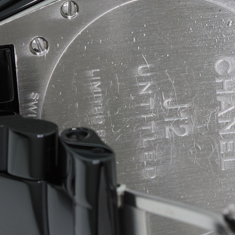 香奈兒 H5581 J12 無題 38 毫米陶瓷男士腕錶,全球限量 1200 枚。-16