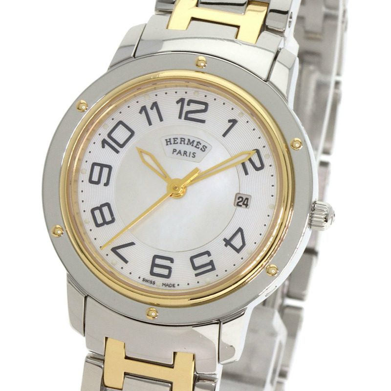 愛馬仕 CP1.320 Clipper Classic 男士腕錶,精鋼/SSxGP 材質-2