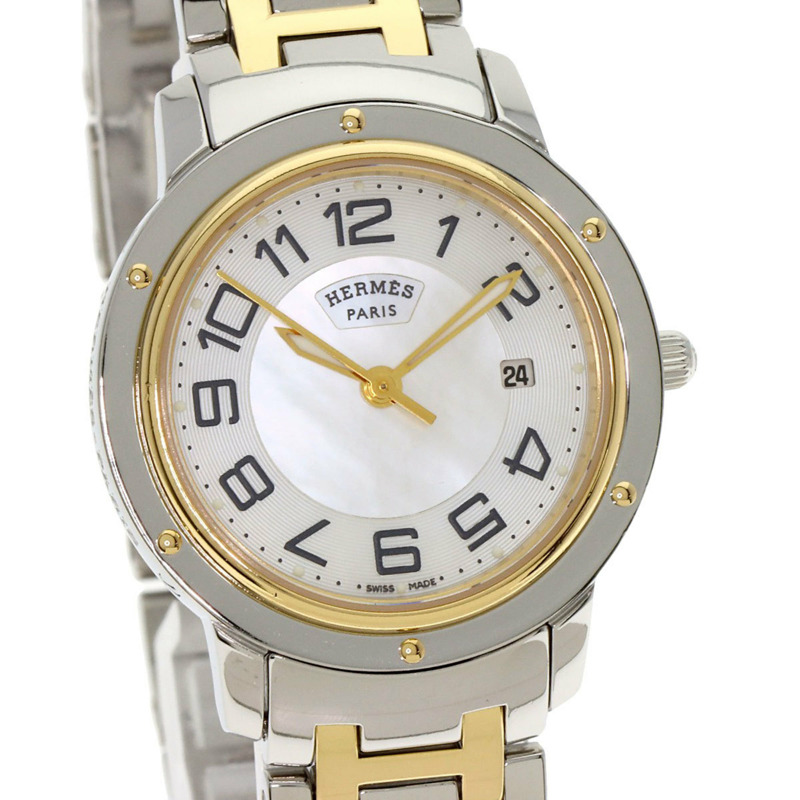 愛馬仕 CP1.320 Clipper Classic 男士腕錶,精鋼/SSxGP 材質-3