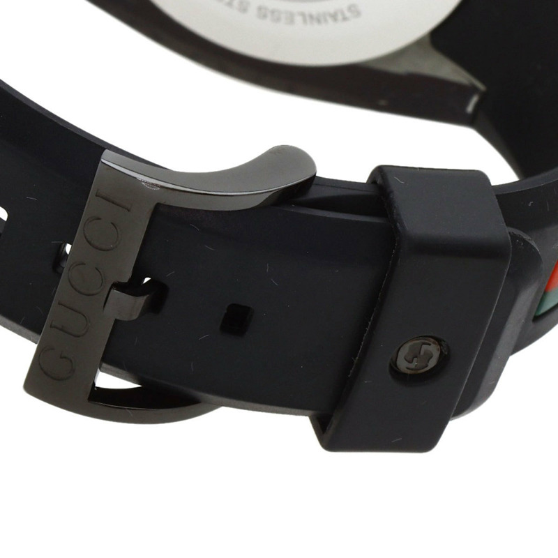 Gucci 137.1 SYNC Sherry 系列男士腕錶,不鏽鋼/橡膠錶帶-7