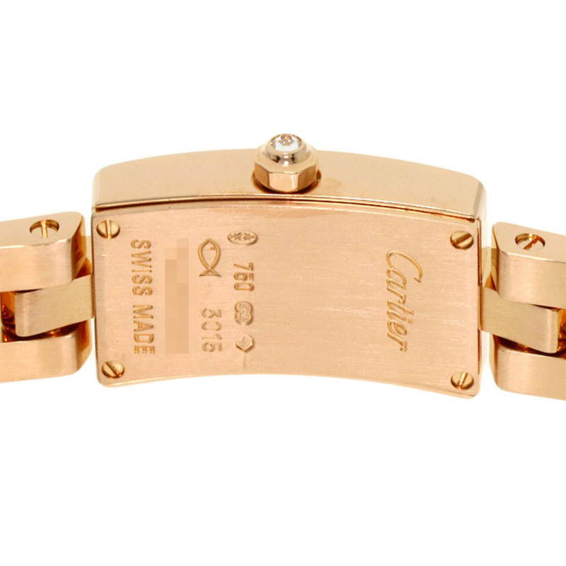 卡地亞 WG40023J 芭蕾舞女系列鑽石腕錶,18K 玫瑰金/18KPG 錶殼,鑲鑽,女士款-6