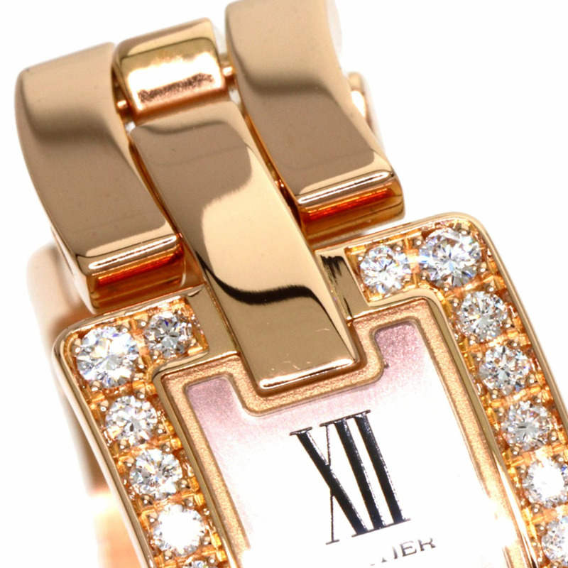 卡地亞 WG40023J 芭蕾舞女系列鑽石腕錶,18K 玫瑰金/18KPG 錶殼,鑲鑽,女士款-9