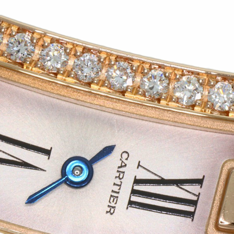 卡地亞 WG40023J 芭蕾舞女系列鑽石腕錶,18K 玫瑰金/18KPG 錶殼,鑲鑽,女士款-17