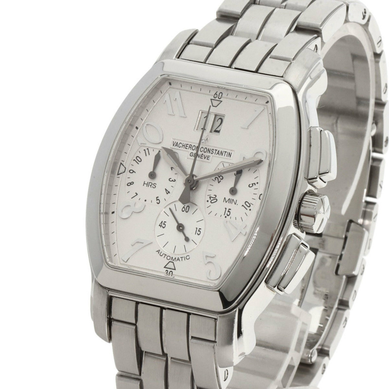 江詩丹頓 49145/339A 皇家雄鷹計時腕錶,男士精鋼錶殼-2