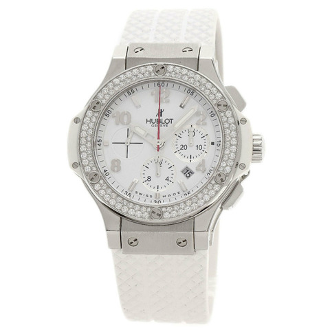 宇舶錶 Big Bang St. Moritz 301.SE.230.RW.114 鑲鑽錶圈腕錶 不鏽鋼/橡膠/鑽石 男士