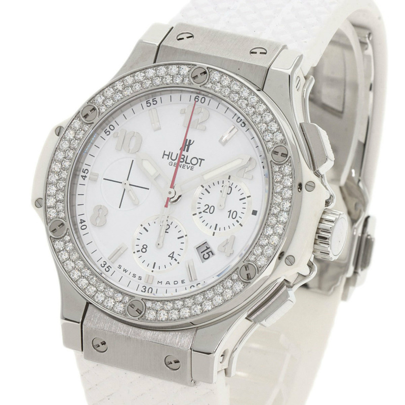 宇舶錶 Big Bang St. Moritz 301.SE.230.RW.114 鑲鑽錶圈腕錶 不鏽鋼/橡膠/鑽石 男士-2