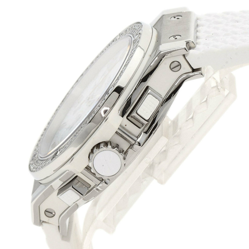 宇舶錶 Big Bang St. Moritz 301.SE.230.RW.114 鑲鑽錶圈腕錶 不鏽鋼/橡膠/鑽石 男士-4