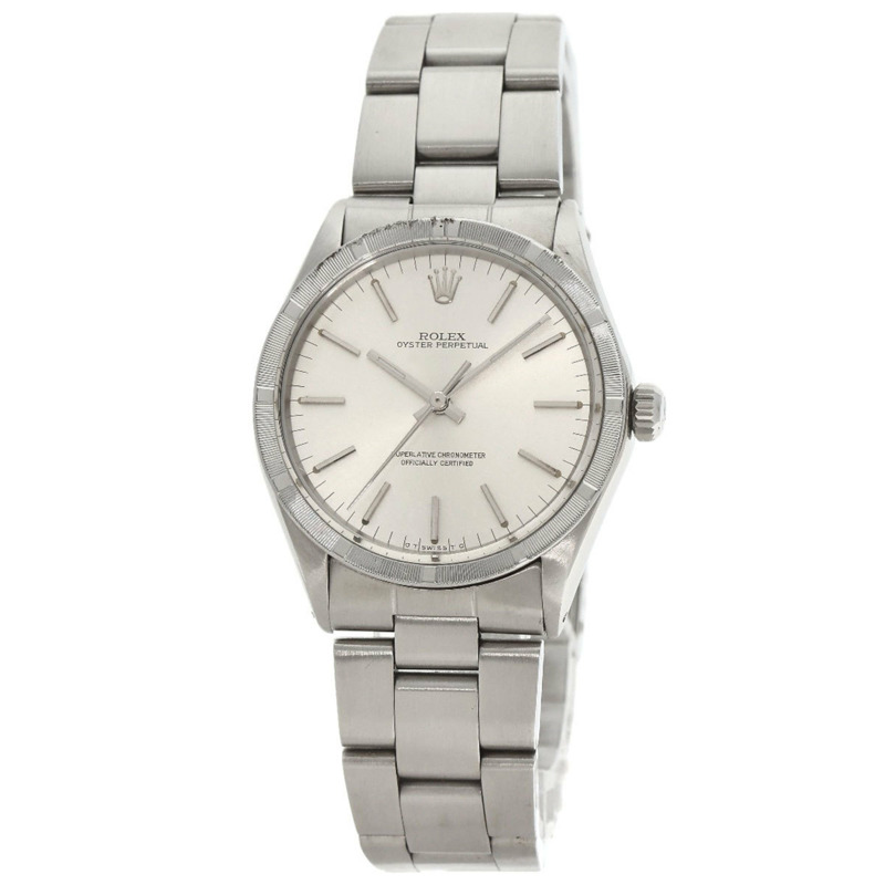 勞力士 1007 蠔式恆動 1972 不鏽鋼男士腕錶-0