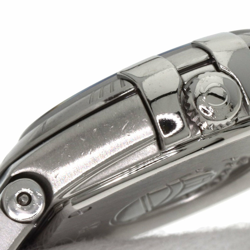 歐米茄 123.10.24.60.55.001 星座系列磨砂12鑽錶 不鏽鋼/SS 女士-10