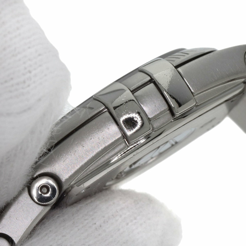 歐米茄 123.10.24.60.55.001 星座系列磨砂12鑽錶 不鏽鋼/SS 女士-13