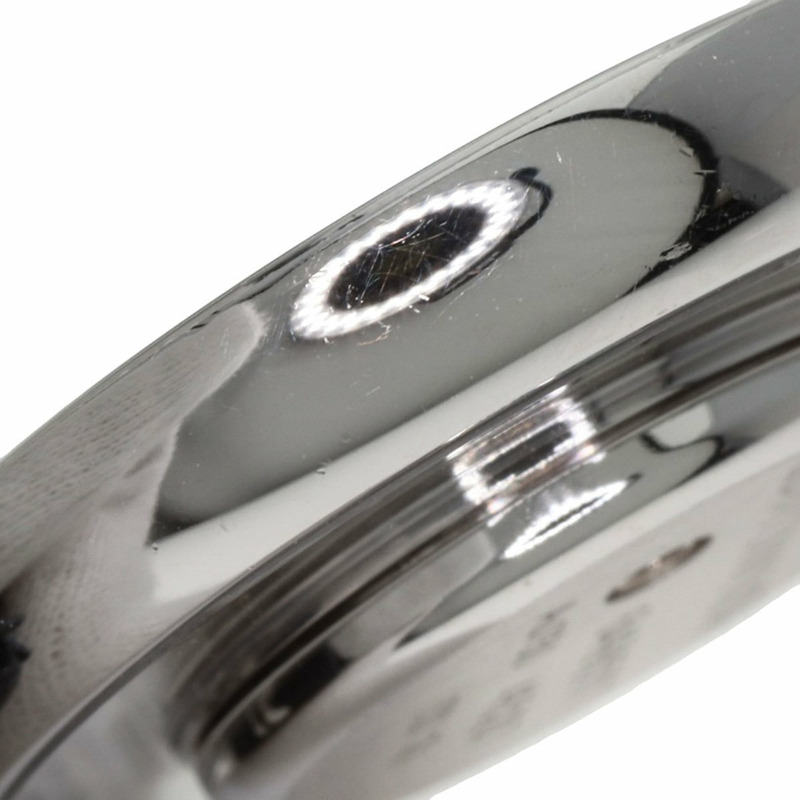 蕭邦 4527 Happy Diamonds 女士腕錶,18K 白金/皮革錶帶-14