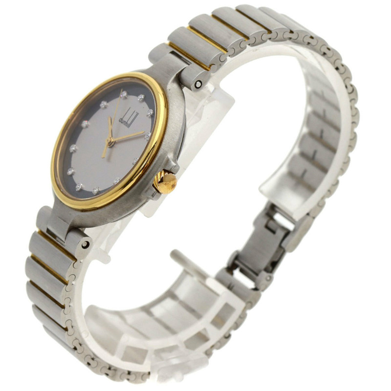 登喜路千禧年腕錶 不銹鋼/SS/GP 男士-1