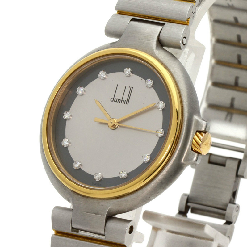 登喜路千禧年腕錶 不銹鋼/SS/GP 男士-2