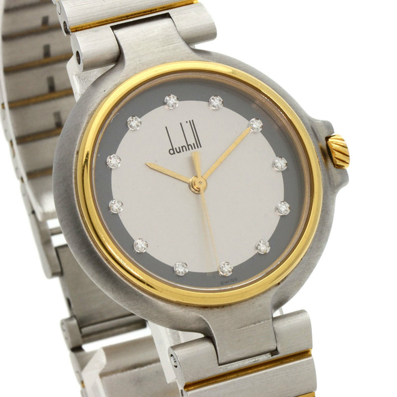 登喜路千禧年腕錶 不銹鋼/SS/GP 男士-3