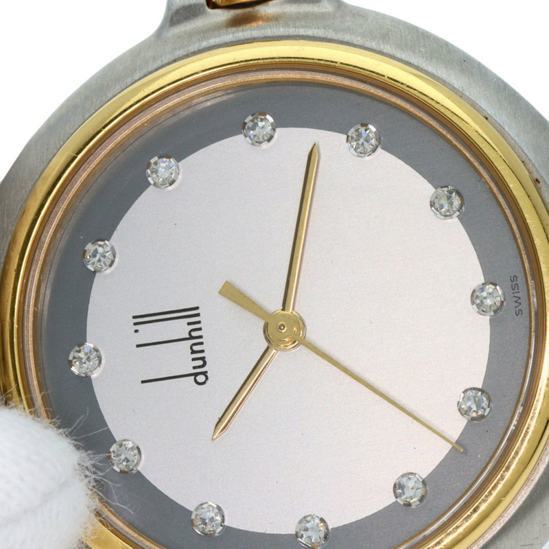 登喜路千禧年腕錶 不銹鋼/SS/GP 男士-21