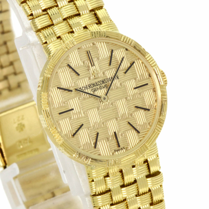 江詩丹頓 Mesh D'or 腕錶,18K 黃金,女款-3