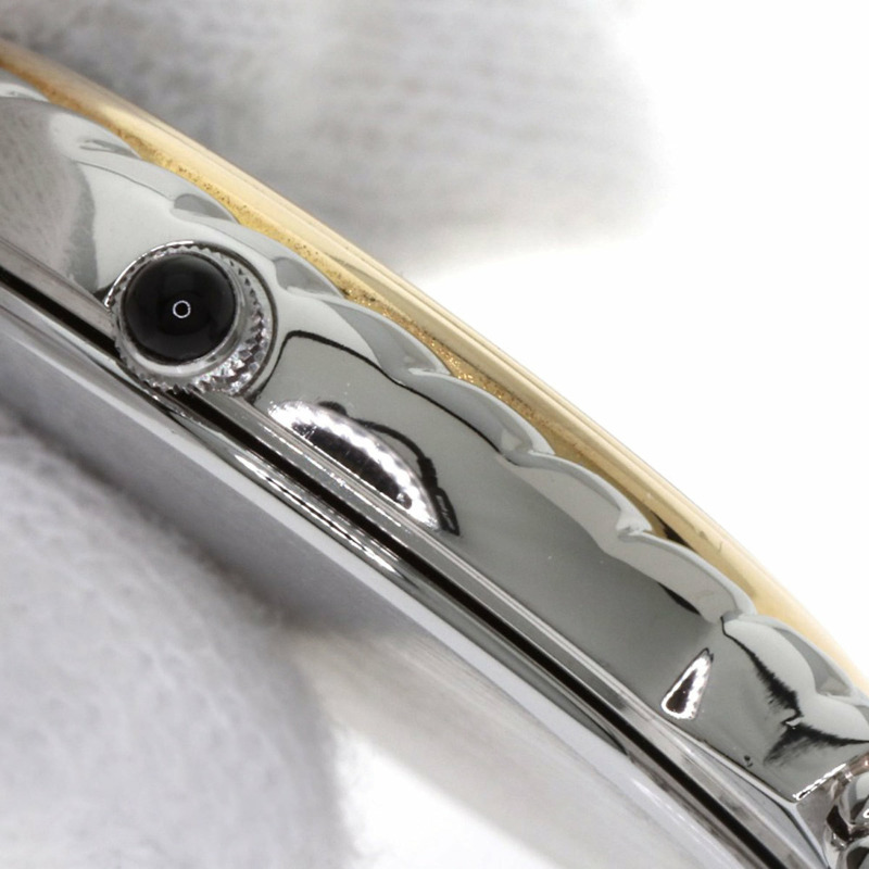 精工 5A70-0260 Credor 圓形錶盤藍瑪瑙腕錶,不鏽鋼/SS/18K黃金,女款-10