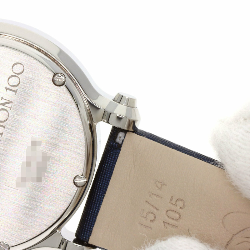 蕭邦 (Chopard) 27/8509 Happy Sport 3P 鑲鑽女錶,精鋼錶殼搭配緞面皮革錶帶。-21