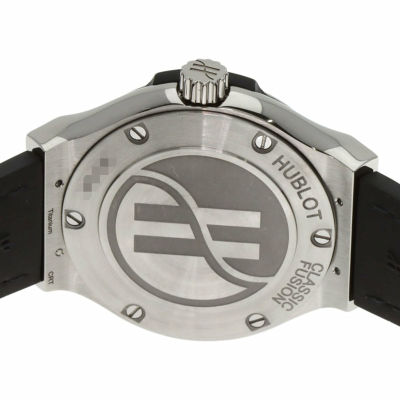 宇舶錶 581.NX.1171.RX 經典融合系列鈦金屬腕錶,鈦金屬/橡膠/皮革錶帶,女款-6