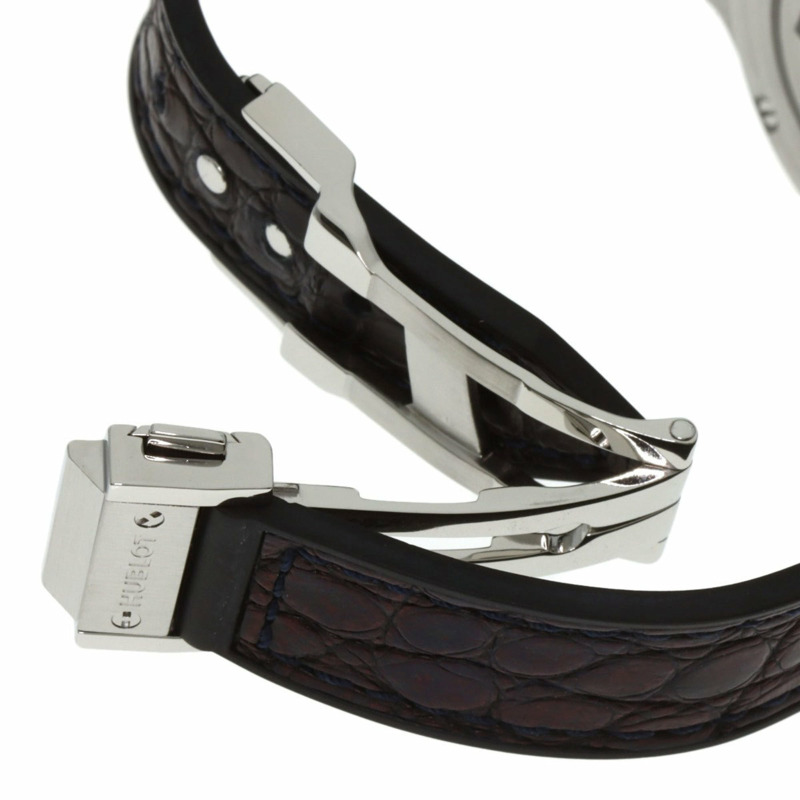 宇舶錶 581.NX.1171.RX 經典融合系列鈦金屬腕錶,鈦金屬/橡膠/皮革錶帶,女款-7