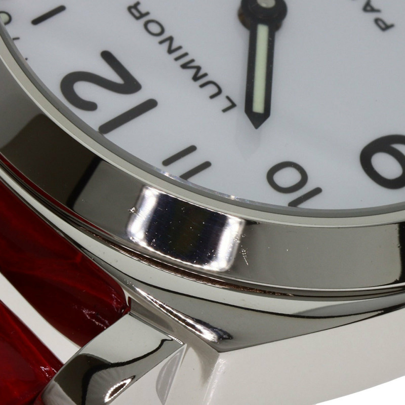 沛納海 PAM00114/OP6568 Luminor Base 44毫米精鋼/皮革男士腕錶-22