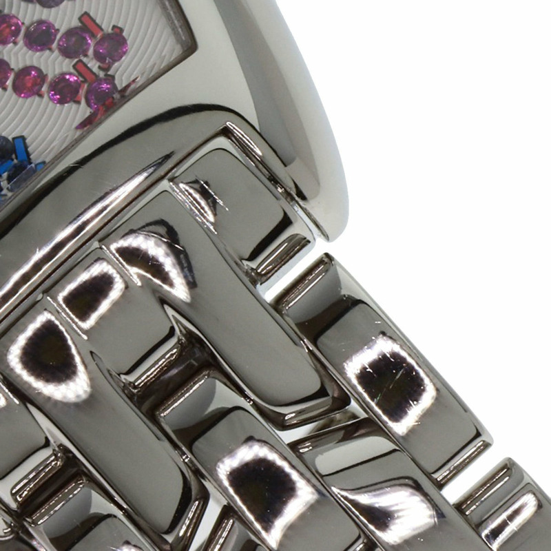 Franck Muller 2252 QZ MAG COL Tonneau Curvex Magic Color 女士不銹鋼腕錶-15