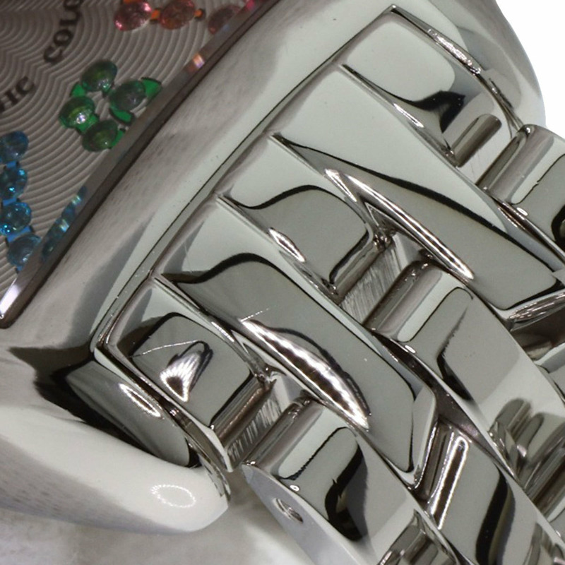 Franck Muller 2252 QZ MAG COL Tonneau Curvex Magic Color 女士不銹鋼腕錶-16