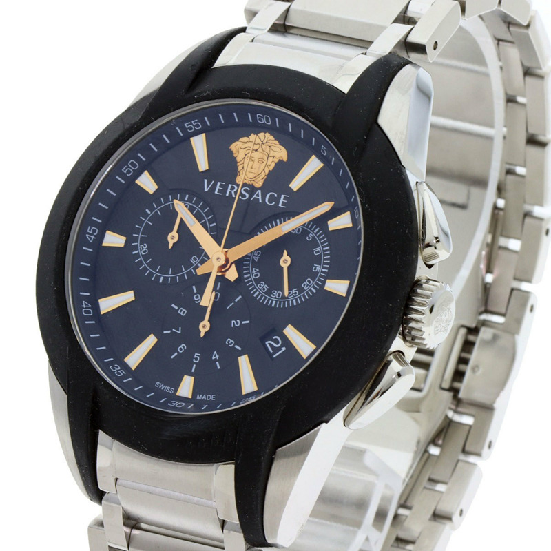 范思哲 VEM8 美杜莎計時腕錶,不鏽鋼/SS 男士腕錶-2