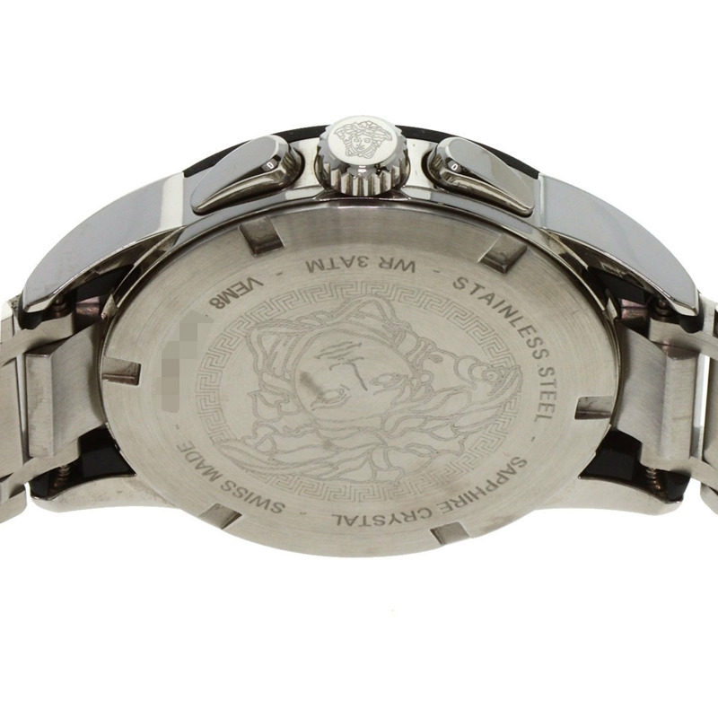 范思哲 VEM8 美杜莎計時腕錶,不鏽鋼/SS 男士腕錶-6