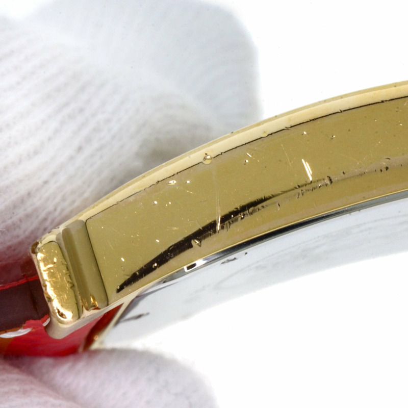 愛馬仕 H1.501 H 女士腕錶,鍍金/皮革-17