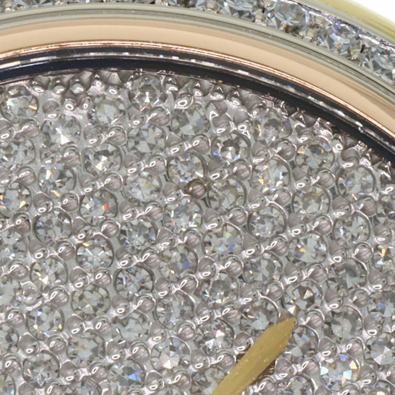 卡地亞 VLC 路易旺多姆 LM 鑽石腕錶，18K 黃金/18K 三色鑽石，女款-9