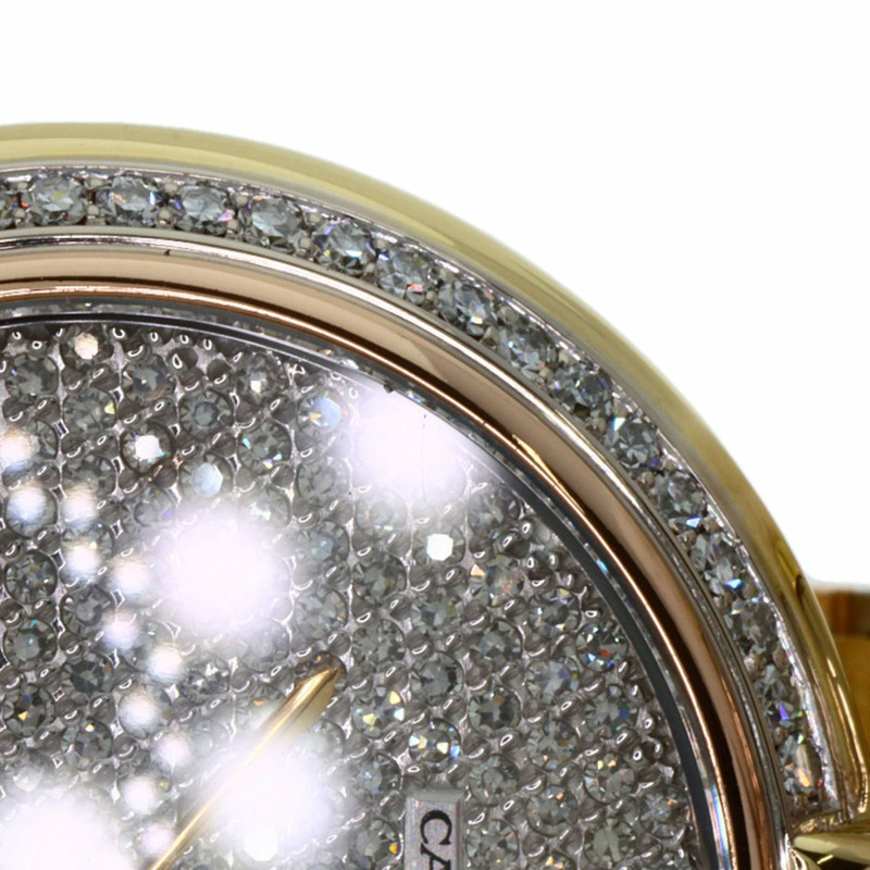 卡地亞 VLC 路易旺多姆 LM 鑽石腕錶，18K 黃金/18K 三色鑽石，女款-23