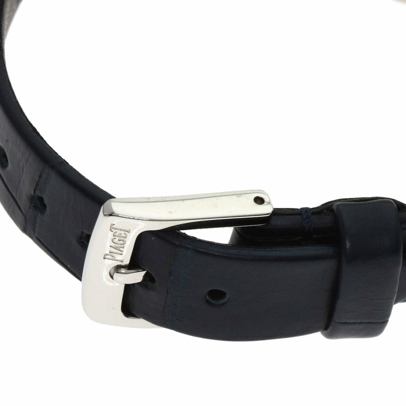 伯爵 G0A43080 Possession 女士鑲鑽腕錶,精鋼錶殼搭配皮革錶帶。-7