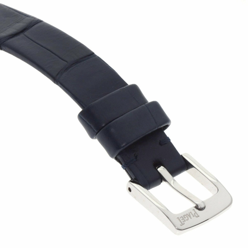 伯爵 G0A43080 Possession 女士鑲鑽腕錶,精鋼錶殼搭配皮革錶帶。-10