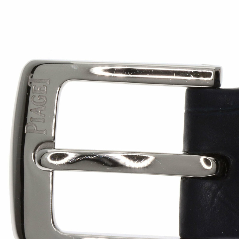 伯爵 G0A43080 Possession 女士鑲鑽腕錶,精鋼錶殼搭配皮革錶帶。-23