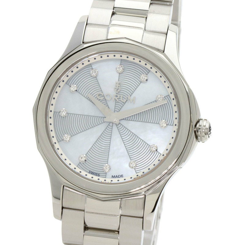 崑崙錶 (Corum) 020.100.20/V200PN09 海軍上將盃傳奇腕錶,不鏽鋼/SS 女款-2