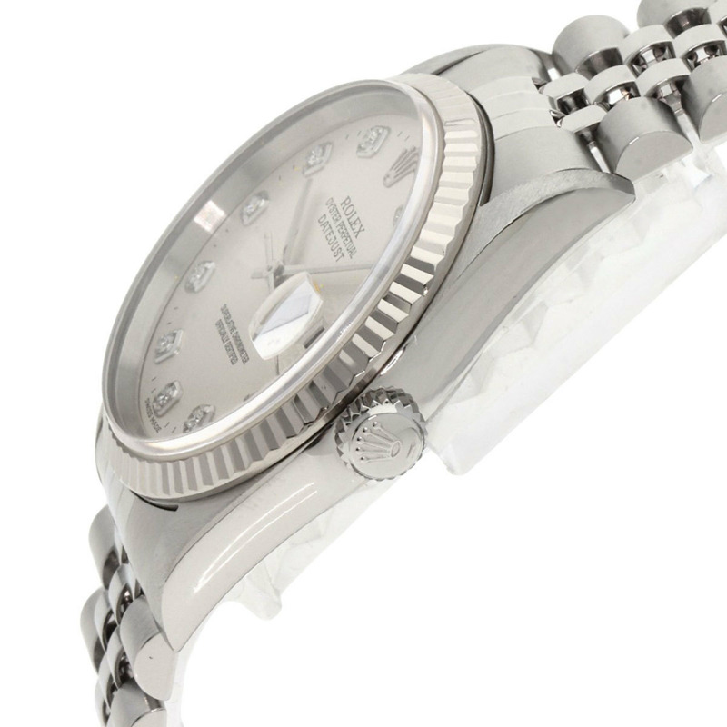 勞力士 16234G Datejust 男士十鑽腕錶,精鋼/SS/18K 白金材質-4