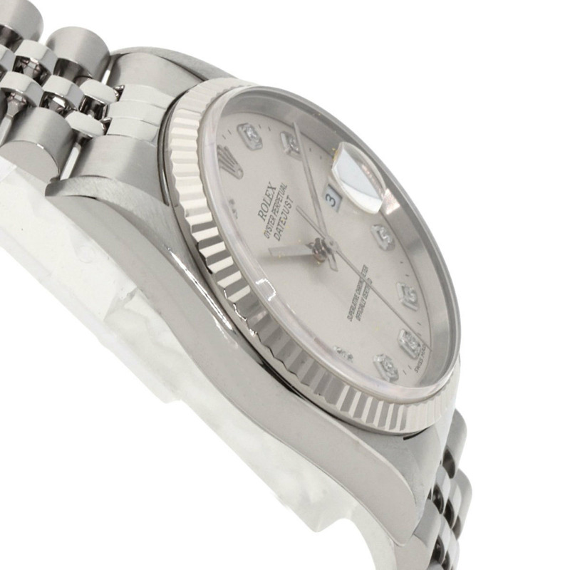 勞力士 16234G Datejust 男士十鑽腕錶,精鋼/SS/18K 白金材質-5