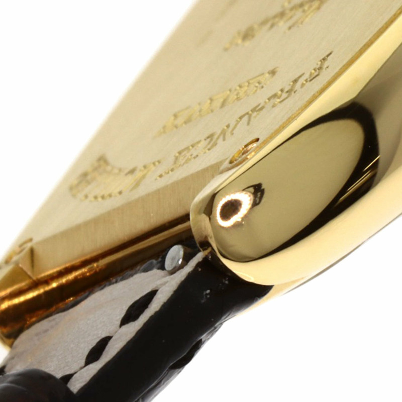 Franck Muller 7502QZ Tonneau Curvex Color Dreams腕錶,18K黃金錶殼搭配皮革錶帶,女款-13